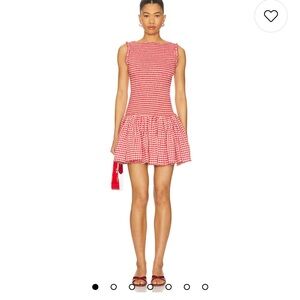 L'Academie Red Mini Dress